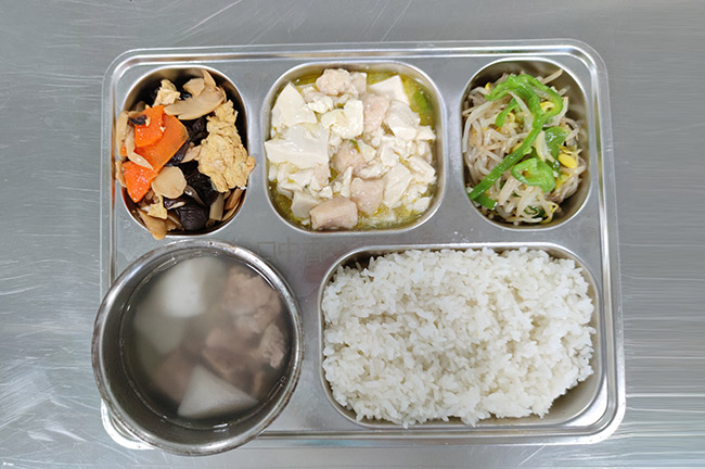排骨冬瓜汤套餐